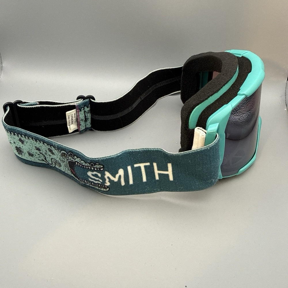 Smith Authentic Amethyst Goggles Everyday Mirror Lens Ski Snowboarding Adjustab